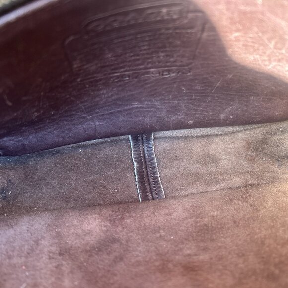 COACH Vintage crossbody city bag Mahogany - Picture 6 of 6